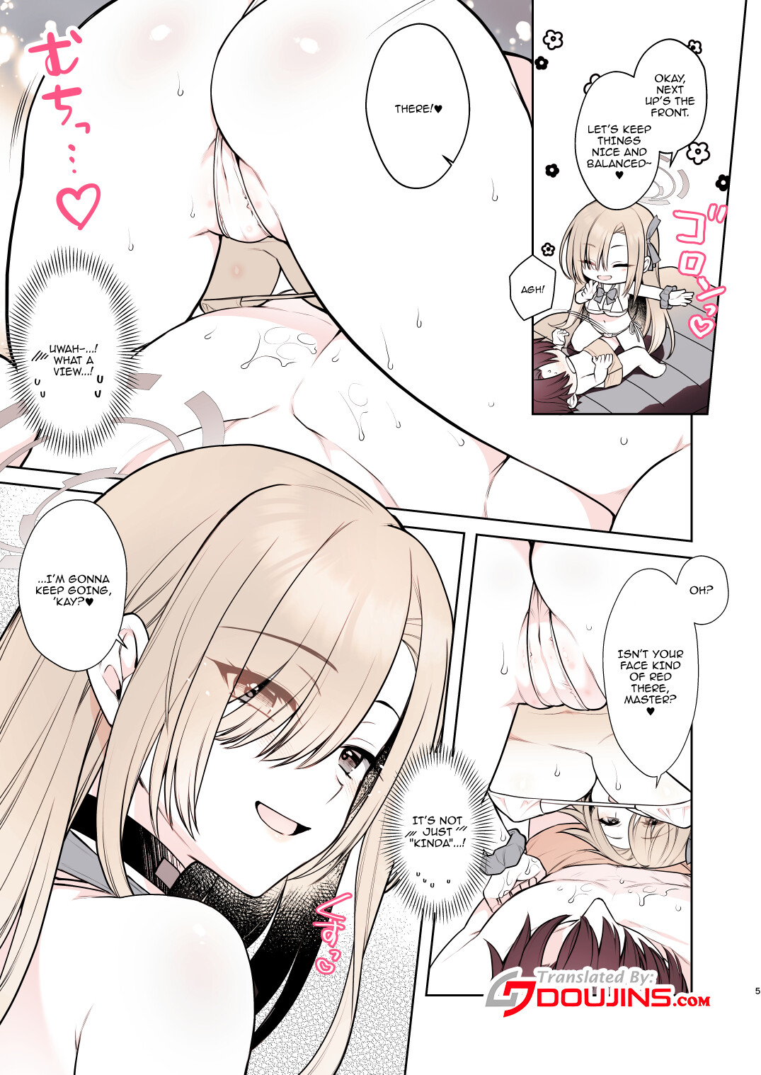 Hentai Manga Comic-Asuna's Body-Melting Reward Massage-Read-5